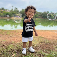 Cinco Solas Infantil - Preta - comprar online