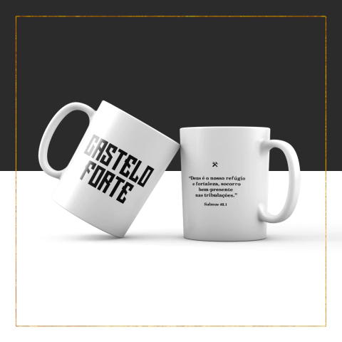 Castelo Forte - Caneca Branca