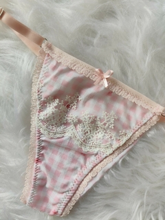 calcinha coquette - rosa na internet