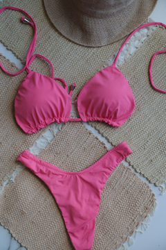 biquini pink chiclete