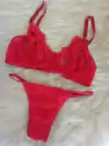 conjunto vermelho