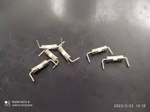 Fusivel 5amp 250v Axial 3,6x10mm Pre Ceramico Retardo