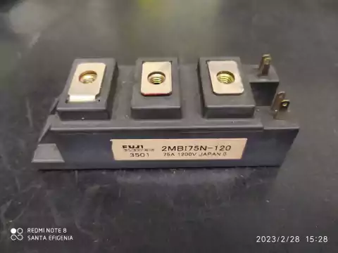 Modulo 2mbi75n-120 75amp 1200v Igbt Fuji Usado