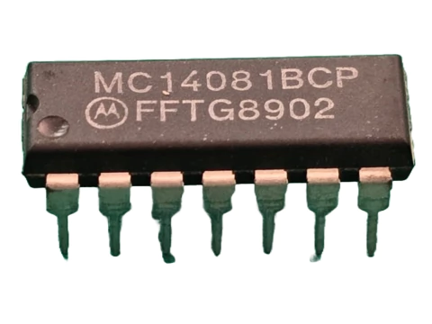 Circuito Integrado Cd4081 = Mc14081 Mc14081bcp Motorola