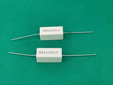 Resistor de Porcelana 10r 5w 5%