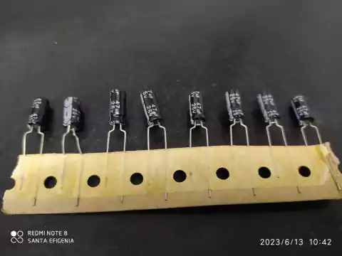 Capacitor Eletrolitico 47uf/25v 105° 5x11mm Ksd