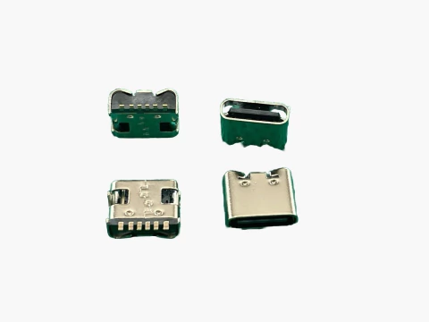 Conector Usb Tipo C Femea 90° Smd
