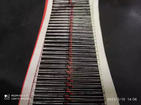 Diodo Zener Bzx55c20v Bzx55c20 20v 1/2w