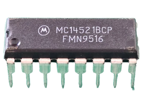 Circuito Integrado Cd4521 Mc14521bcp Mc14521 Motorola