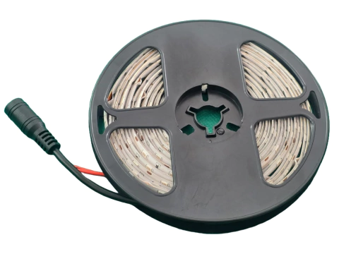 Fita de Led Roxo 12v 3528 60Leds/Mt Ip65 Rolo 5Mts