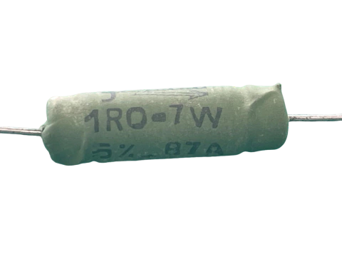 Resistor 1r 7w 10% Fio