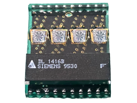 Display Dl1416b 16 Segmentos Vermelho 4 Digitos Siemens