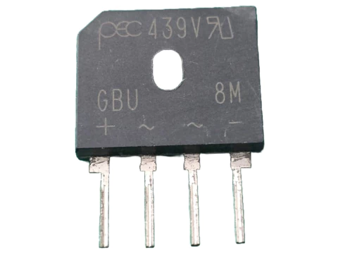 Ponte Retificadora Gbu8m 8amp 1000v