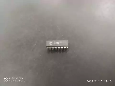 Circuito Integrado Cd4052be Cd4052 Harris