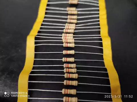 Resistor 1r2 1/2w 5% 8,5mm