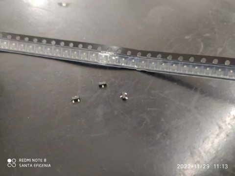 Diodo Schottky Bat54s Bat54 Smd Sot23 200ma 30v Fairchild