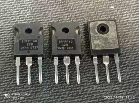 Transistor Irfpf40 Mosfet N 4,7Amp - 900v = Buz357 Ir