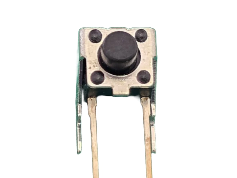 Chave Tactil 6x6x9mm 2 Terminais 90° Botão 2mm Dht-1106t