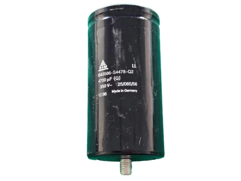 Capacitor Eletrolitico 4700uf/350v Giga 85° 76x148mm Serie B43586 Parafuso Base Siemens Seminovo