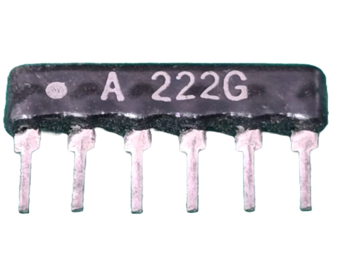 Rede Resistiva 2k2 6 Pinos