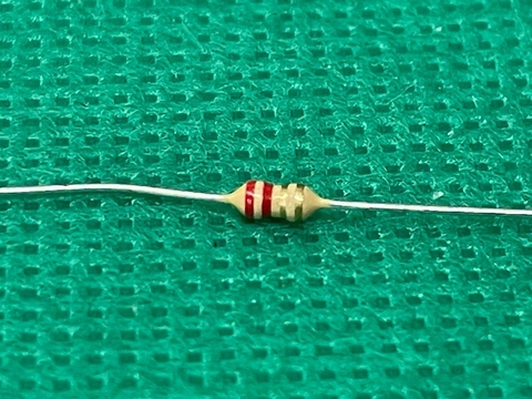 Resistor 2r2 1/8w 5%