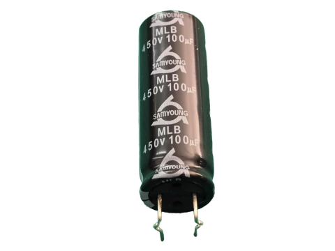 Capacitor Eletrolitico 100uf/450v 85º 16x45mm Samyoung
