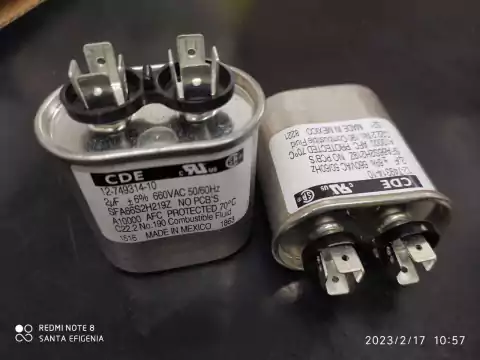 Capacitor De Micro-Ondas 2uf/660vac Faston