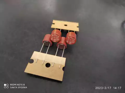 Micro Fusivel Radial 6,3amp 250v Redondo