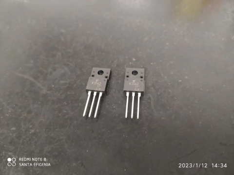 Transistor 2sk3562 = 6n60 Mosfet N 6amp 600v Isolado To220 Toshiba