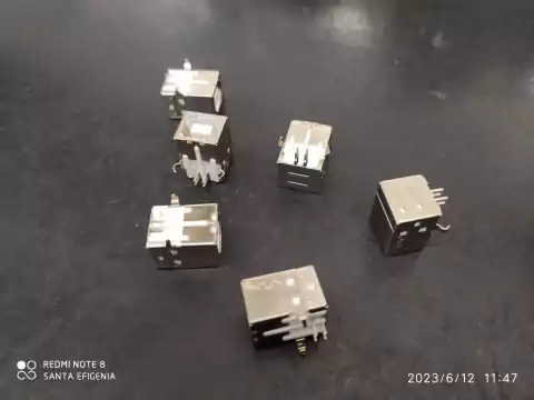 Conector Usb Tipo B Femea 90° Pci