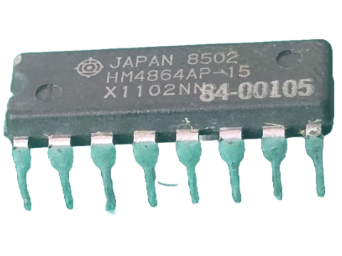 Circuito Integrado Hm4864ap-15 Hitachi