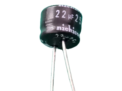 Capacitor Eletrolitico 22uf/25v 85° 6,3x5mmm S.ma Nichicon