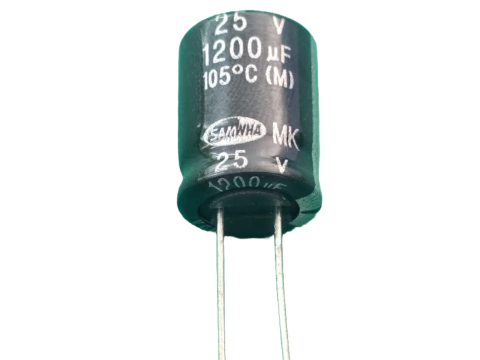 Capacitor Eletrolitico 1200uf/25v 105º 13x18mm Samwha