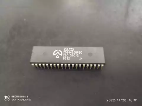 Circuito Integrado Z80sio/2 = Z0844206psc Z0844206 Zilog