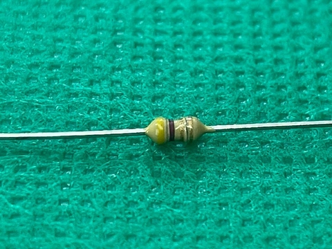Resistor 4r7 1/8w 5%