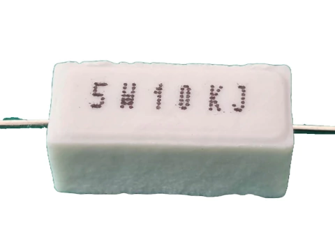 Resistor de Porcelana 10k 5w 5%