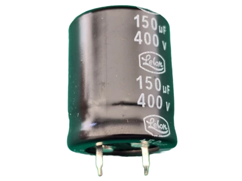 Capacitor Eletrolitico 150uf/400v Snap-in 85° 25x30mm Lelon