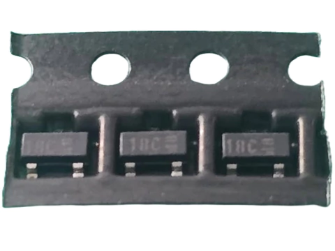 Diodo Zener Mmbz5223b = 18c Smd 2,7v 350mw = Bzx84c2v7 Fairchild