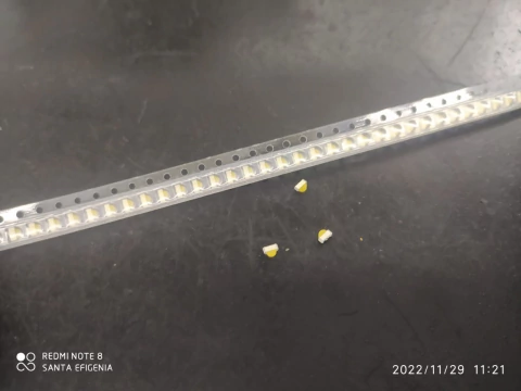 Led Bicolor Branco/Vermelho Smd L.1 x A.2 x C. 3mm 12-22/t7r8d-d30/2c(Aoc-g) Everlight