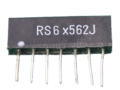 Rede Resistiva 5k6 7 Pinos 5%