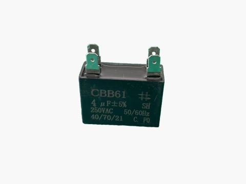 Capacitor Partida 4uf/250v Faston 37x15x25mm Cbb61