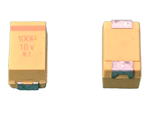 Capacitor Tantalo 100uf/16v 10% Smd Case X 4,3x7,3mm