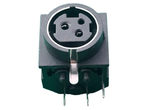 Conector Dc Power Jack Mini Din 3vias Femea Ctk1-288a Commtek