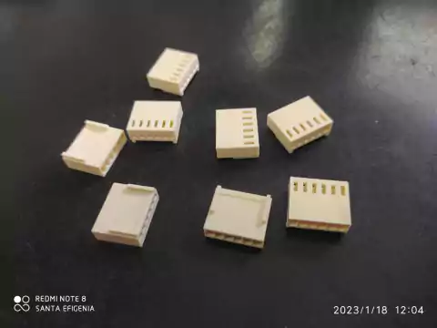 Conector Kk 2512 2,54mm 6 Vias Femea