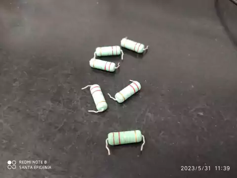 Resistor 0r22 5w 5% 17mm Pre