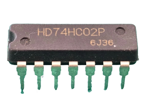Circuito Integrado 74hc02p 74hc02 Renesas