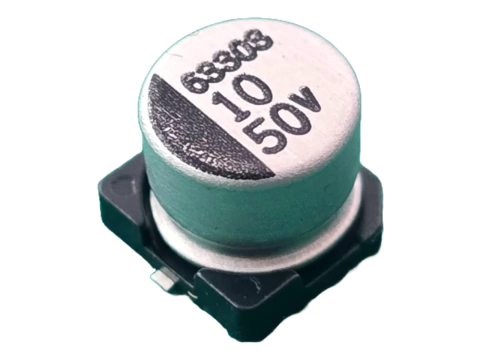Capacitor Eletrolitico 10uf/50v Smd 105º 6,3x5mm Samwha