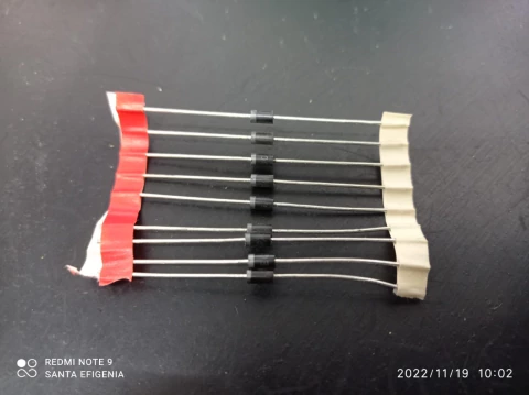 Diodo Ultra Fast Egp10c-e3 Egp10 1amp 150v Vishay