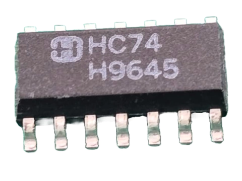 Circuito Integrado 74hc74 Smd Harris