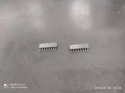 Rede Resistiva 100r 8 Pinos 10%